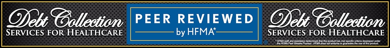 Simon's Debt Collection Services for Healthcare Peer Reviewed by HFMA